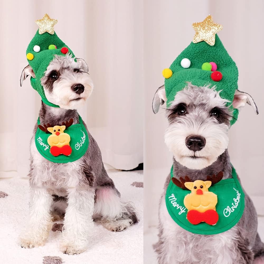 Last Day 49% OFF-Adorable Christmas Tree Pom-Pom Hat & Costumes