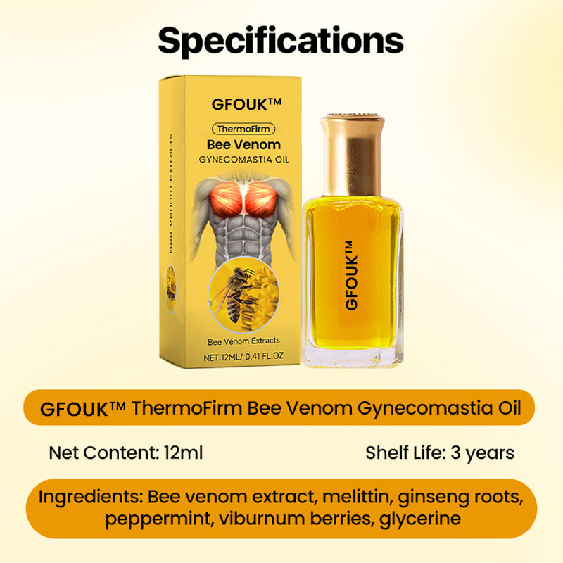 ćOfficial Flagship Storeć ThermoFirm Bee Venom Gynecomastia-Oil