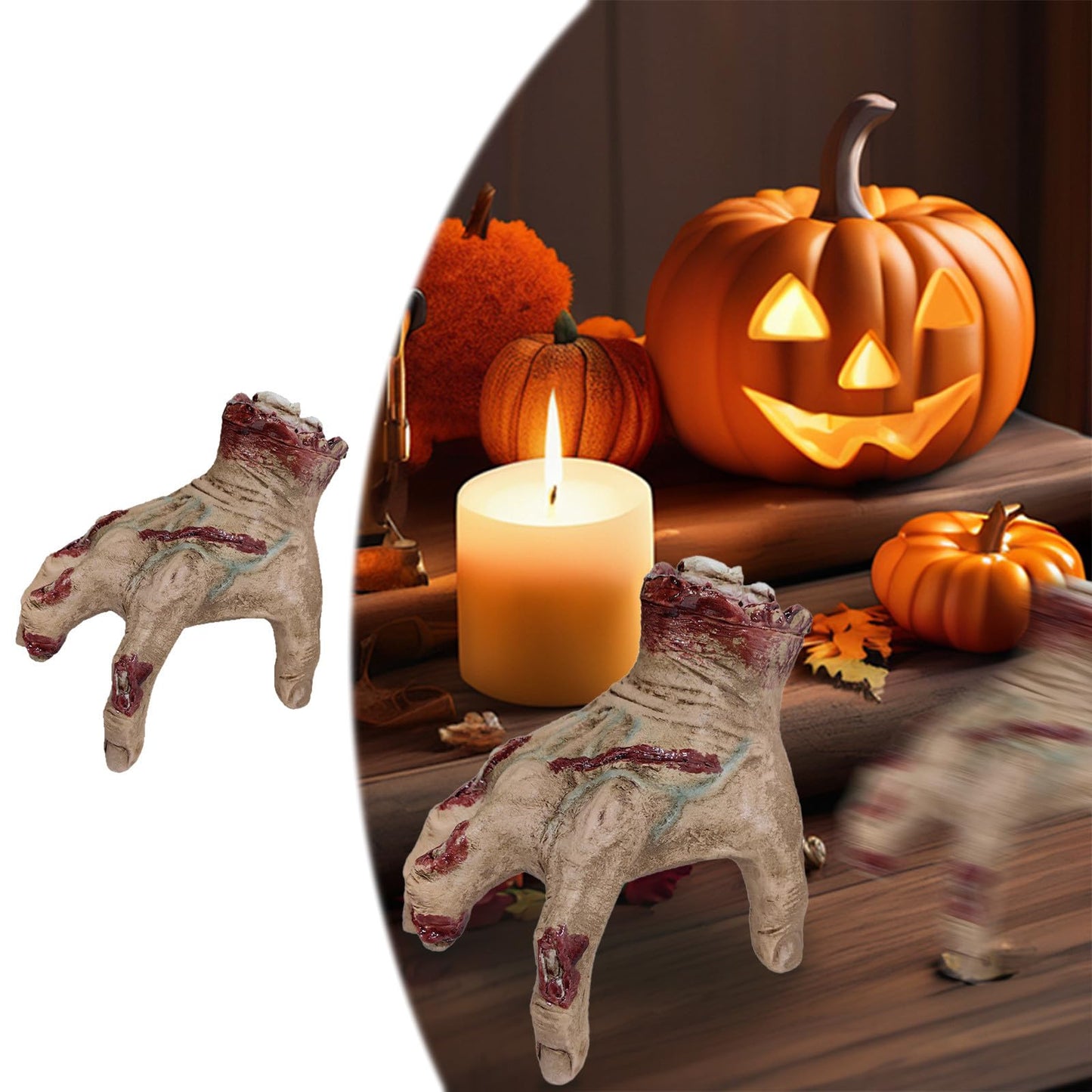 🔥Last Day - 49% OFF🔥Halloween Self-Walking and Sounding Hands