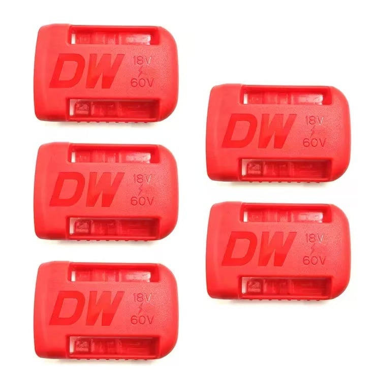 5Packs Tool Holders for Dewalt 20V 12V Drill Tool Mount Fit for Milwaukee M18 Tools Yellow