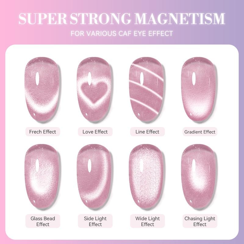 🔥3-in-1 Cat Eye Magnetic Tool for Salon-Style Nail Art