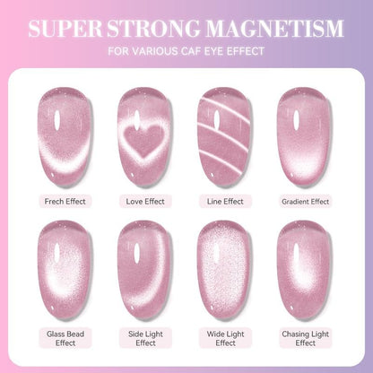 🔥3-in-1 Cat Eye Magnetic Tool for Salon-Style Nail Art