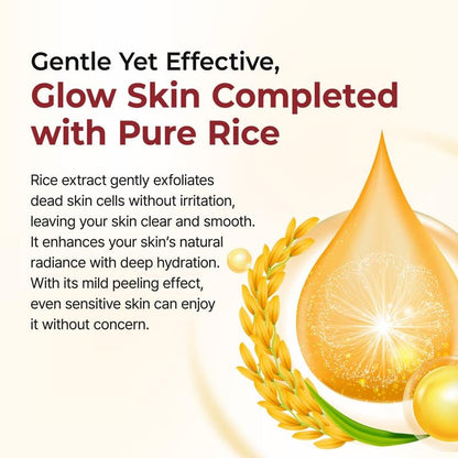 Peel Shot Glow Rice Ampoule - LAST DAY 🎁BUY 1 GET 1 FREE🎁