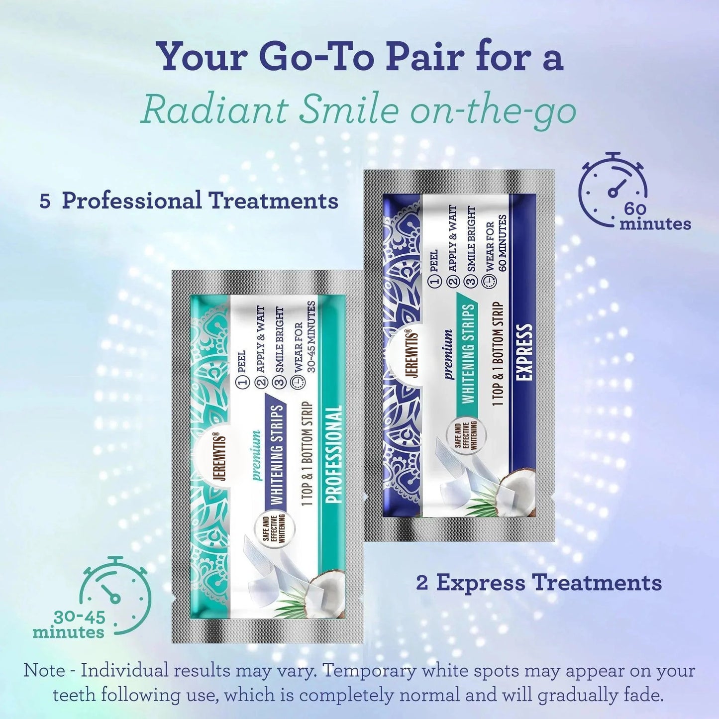 JEREMYTIS™ Dazzling White Teeth Strips