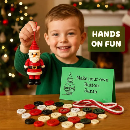 🔥LAST DAY 49% OFF - 🎅☃️ DIY Button Ornament Kits