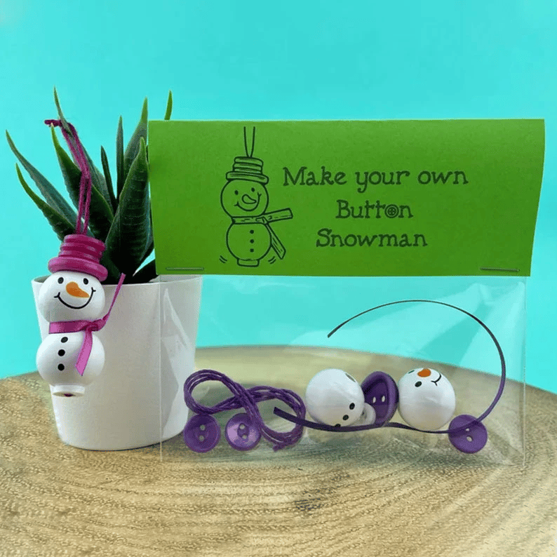 🔥LAST DAY 49% OFF - 🎅☃️ DIY Button Ornament Kits