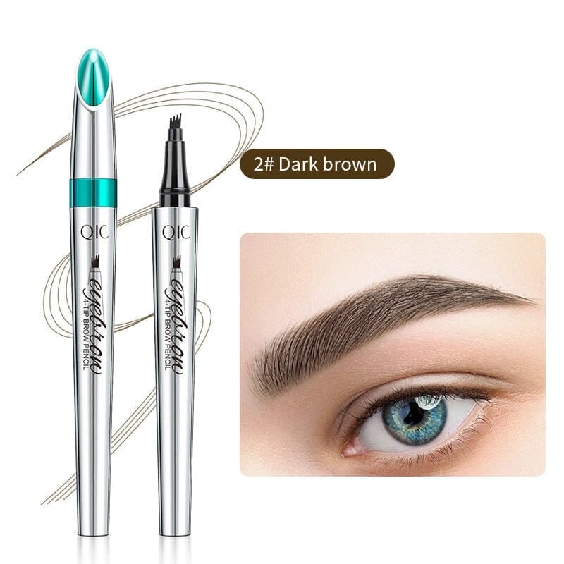 BUY 1 GET 1 FREE(🎉2 PCS)🎉High Quality 3D Waterproof Microblading Eyebrow Pen 4 Fork Tip Tattoo Pencil