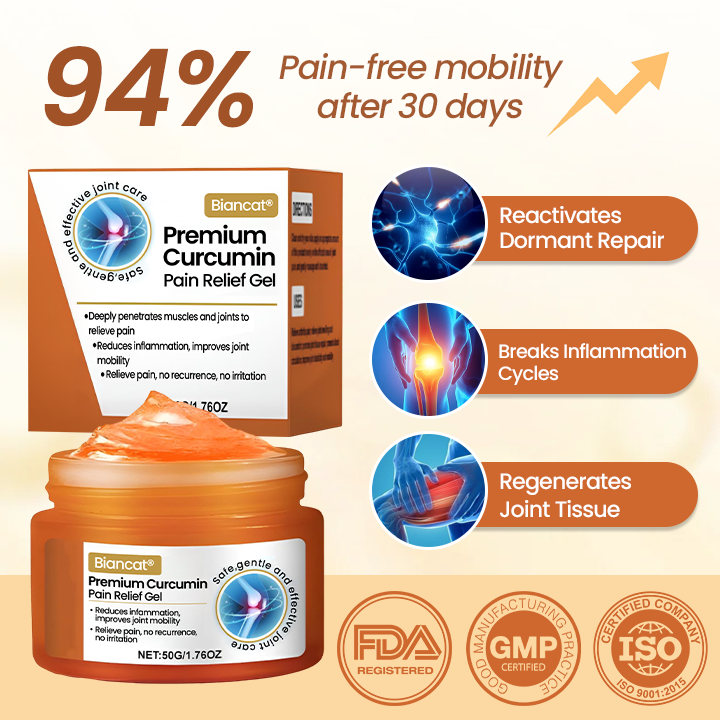 【Official Flagship Store】 Premium Curcumin Pain Relief Gel