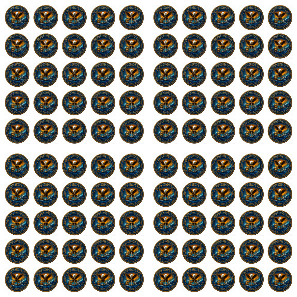 ⚓ U.S. Navy 250th Anniversary Commemorative Coin – 1775–2025