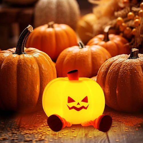🔥2025 Hot Sale🔥Last Day 49% OFF - Mischievous Grinning Pumpkin Night Light