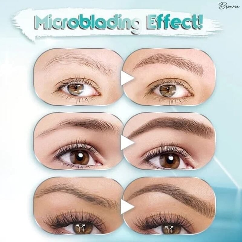 BUY 1 GET 1 FREE(🎉2 PCS)🎉High Quality 3D Waterproof Microblading Eyebrow Pen 4 Fork Tip Tattoo Pencil
