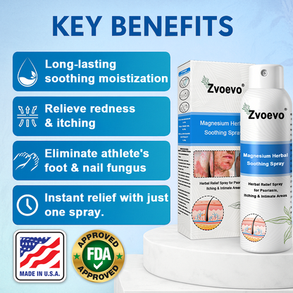 ✅ Official Store: Magnesium Herbal Psoriasis Spray ⚕️