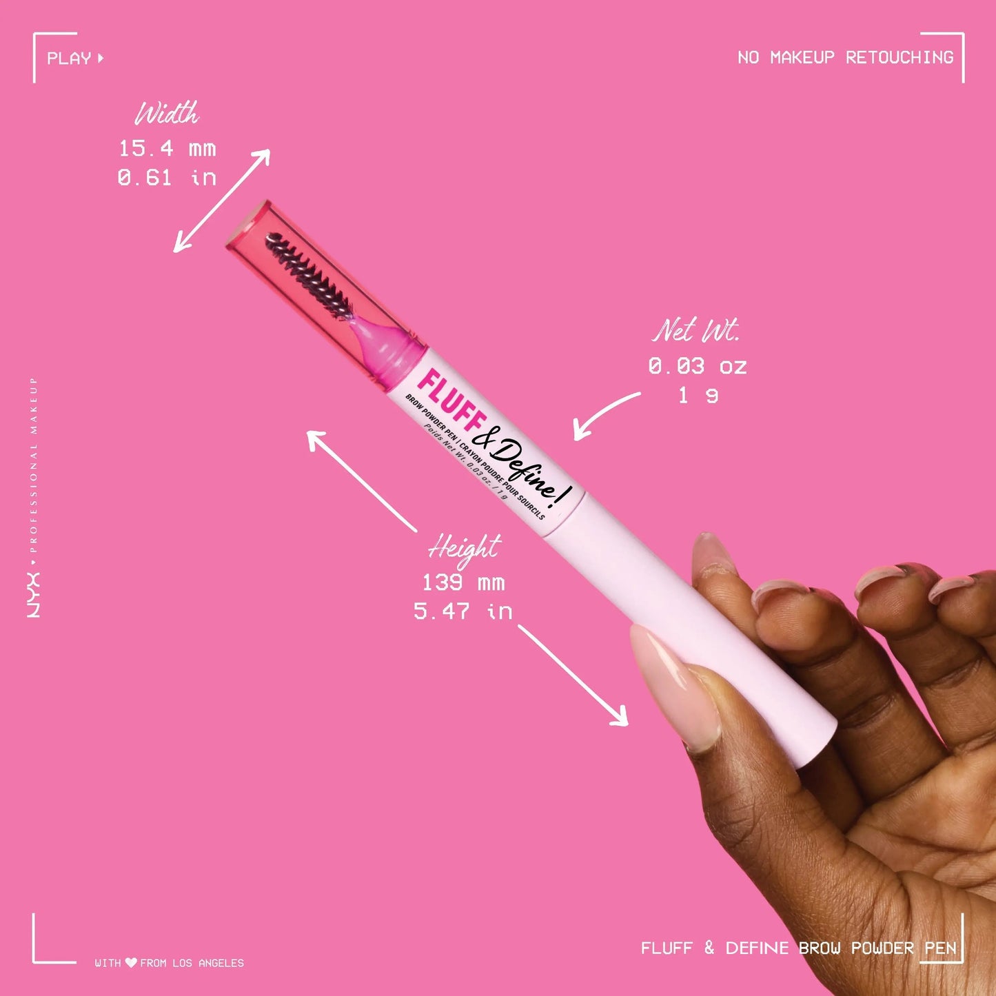 Fluff & Define Brow Powder Pen 🖌️ | 24H Transfer-Resistant Cream-to-Powder ✨