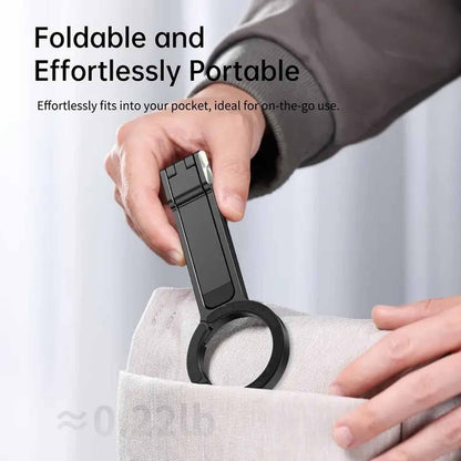 Magnetic Phone Tripod for iPhone, MA38 Portable Phone Holder Mini Tripod for Magsafe
