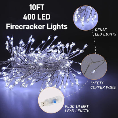 Waterproof Twinkle Fairy Lights | 🎄Christmas decorations🎄