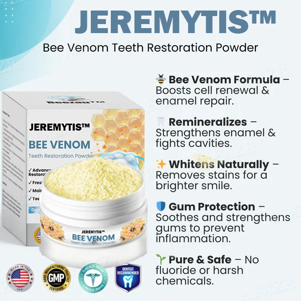JEREMYTIS™ Bee Venom Teeth Restoration Powder