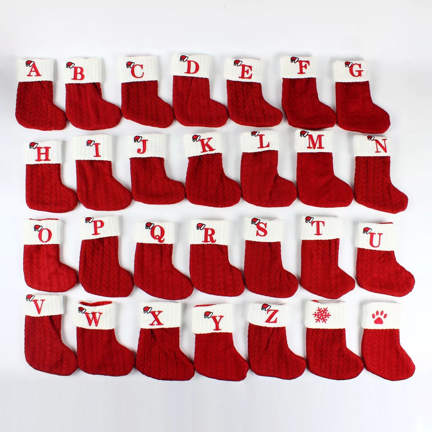 🎅Christmas Sale 49% OFF🧦Personalised Knitted Christmas Stocking for Fireplace and Home Decor