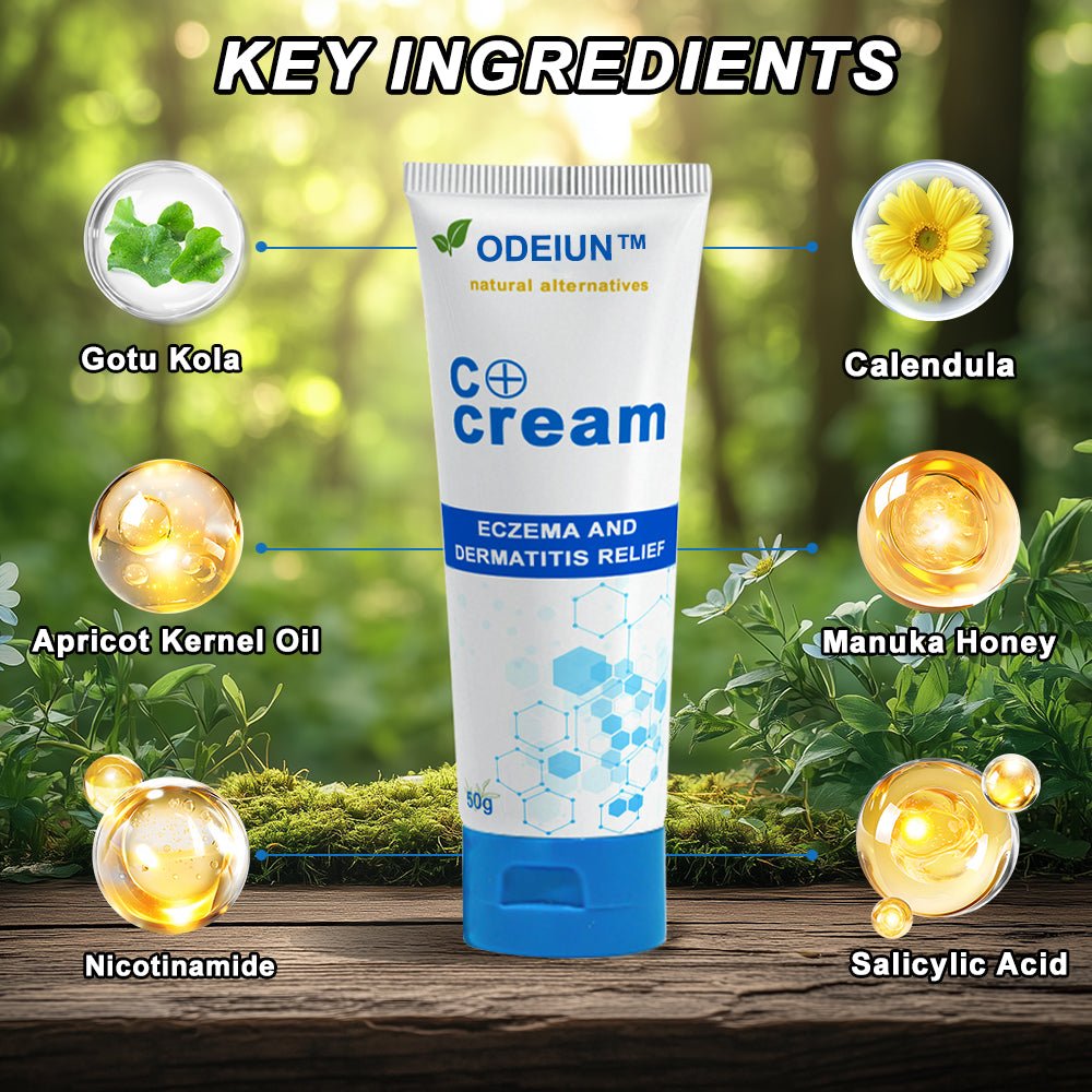 ✅NHS Approved: ODEIUN™ Skin Treatment Cream(Relieves eczema, dermatitis, psoriasis, skin allergies,  pigmentation, dry skin, and other common skin issues)