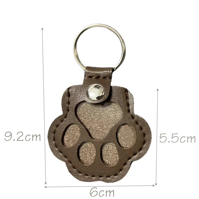 💖Leather Pet Memorial Keychain  🐾 Keep Their Memory Close, Always(49%Off)