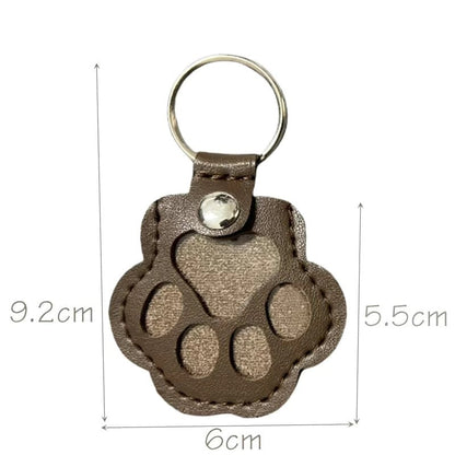 💖Leather Pet Memorial Keychain  🐾 Keep Their Memory Close, Always(49%Off)