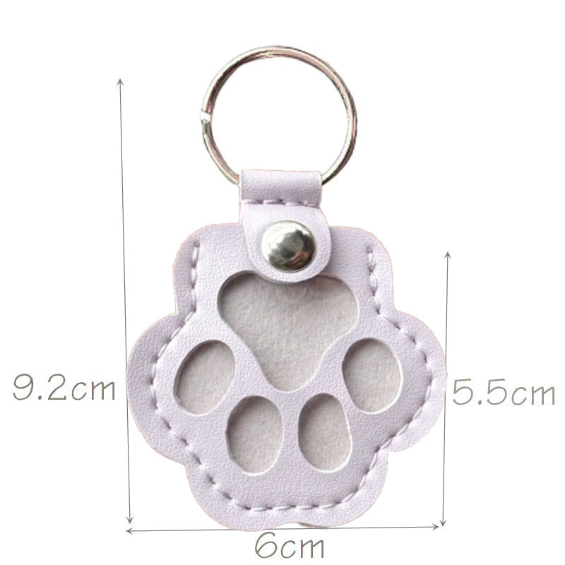 💖Leather Pet Memorial Keychain  🐾 Keep Their Memory Close, Always(49%Off)