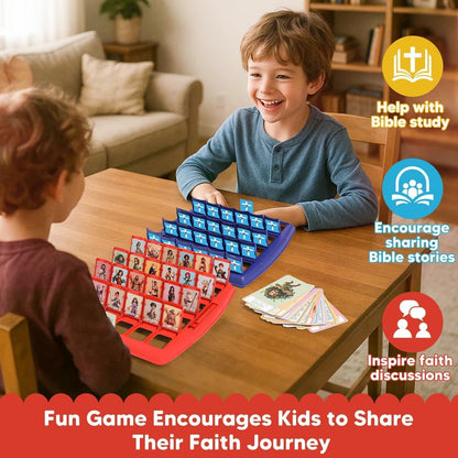 🔥LAST DAY 49% OFF✝️Guess Bible Who I Am Board Games for Kids🎁Christian Catholic Gifts