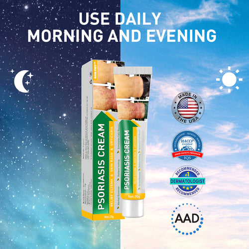Psoriasis Cure Cream, relieves itching and restores smooth and youthful skin