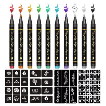 SkinCraft™ - Safe Temporary Tattoo Pens