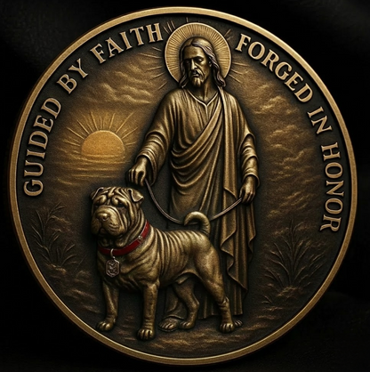 🦅 USMC “Devil Dog – Guided by Faith” Commemorative Coin 🇺🇸