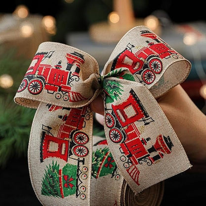 💒Christmas Wired Ribbon🎄