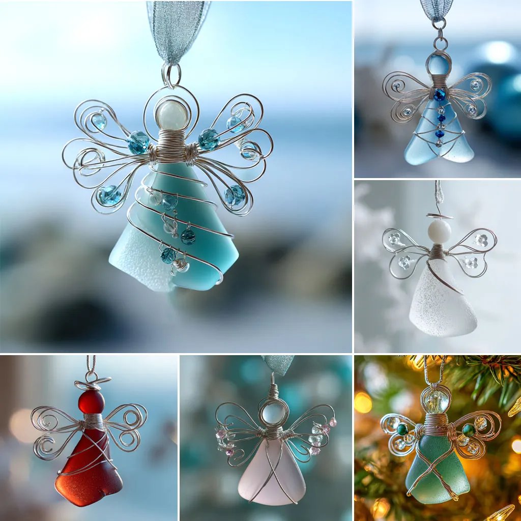 🌊Handmade Angel Ornament