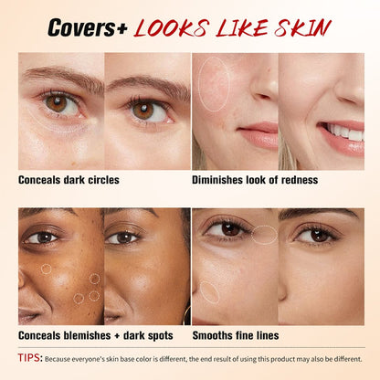 Last Day: Buy 1 Get 1 FREE - Flawless 2-in-1 Foundation Stick