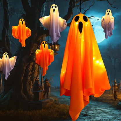 【🔥LAST DAY 49% OFF🔥】Halloween Hanging Ghost Light Decorations 👻