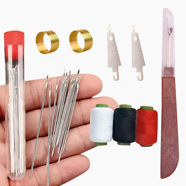 🎉 New Year Sale – 49% OFF❤34PCS Big Eye Steel Needles Set