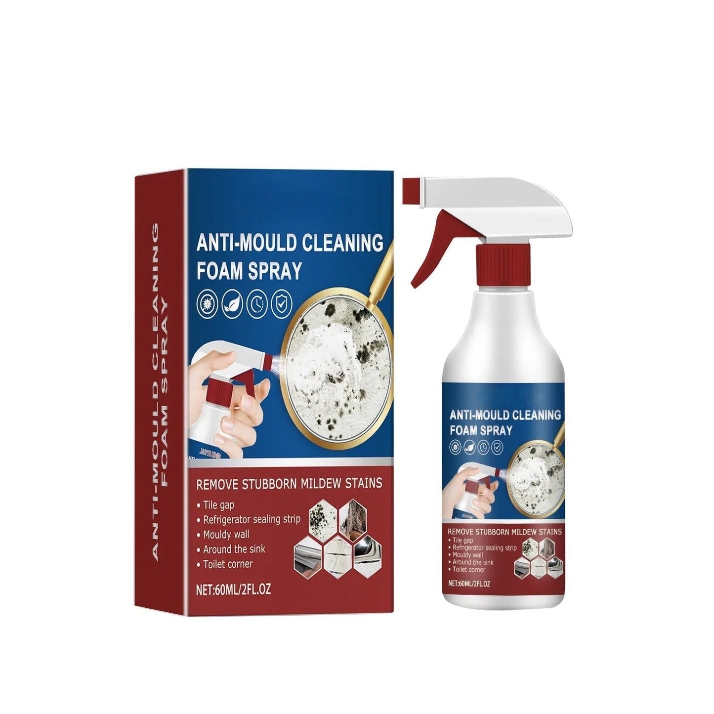 🔥BUY 1 GET 1 FREE🌟Magic anti-mildew magic! 🌟Anti-mould Cleaning Foam Spray