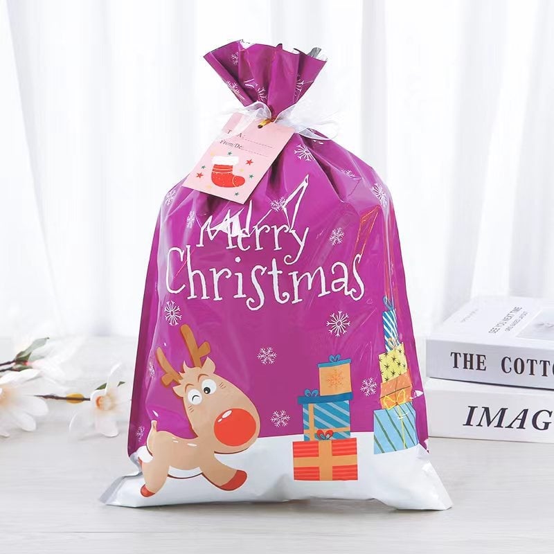 🎄Christmas Sale-49% OFF - Drawstring Christmas Gift Bags