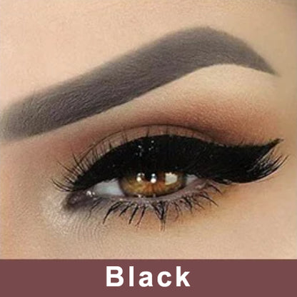 8 Colors Reusable Eyeliner And Eyelash Stickers With Glitter