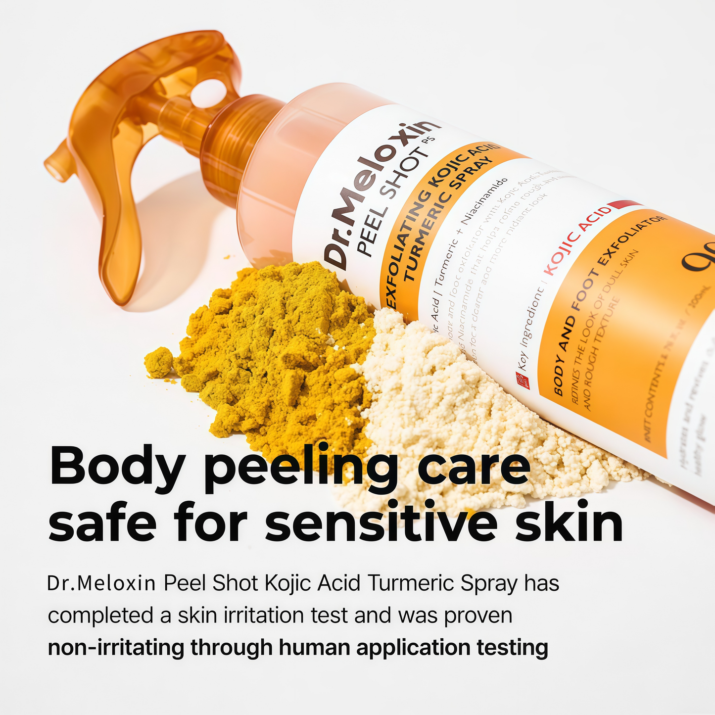 [Dr.Meloxin Official]  Peel Shot Keratin Care Kojic Acid Turmeric Spray 200ml Pore Clearing Exfoliating Formula Skin Repair Scrub