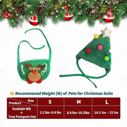 Last Day 49% OFF-Adorable Christmas Tree Pom-Pom Hat & Costumes