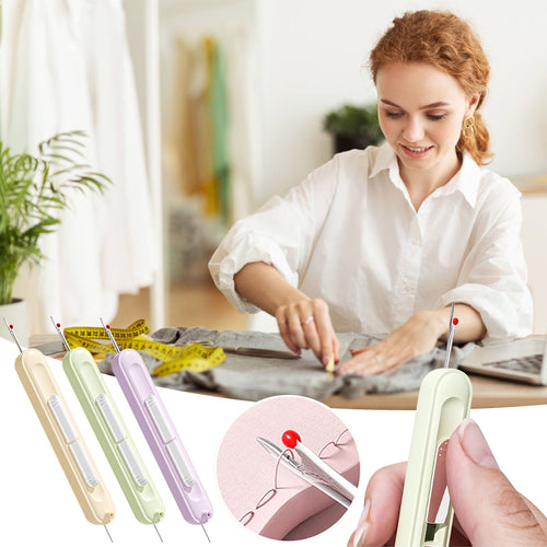 ❤️Gift ideas for Mother's Day 🤩Automatic Needle Threader, 2 in 1 Threading and Thread Removal Tools