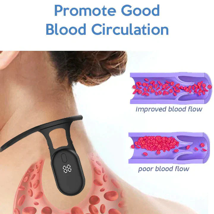 🔥NeckEase™ Ultrasonic Lymphatic Soothing Neck Instrument