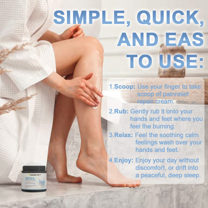 ✅NHS Approved: JEREMYTIS™ Magnesium Pain Healing Bone Cream  (Relief of neuropathy, muscle spasms, cramps or twitches, poor bone health and other arthritis)