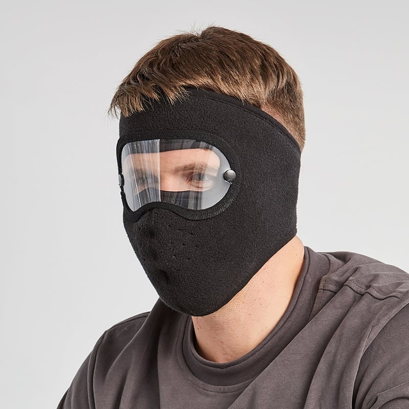 🔥Last Day 49% OFF - Winter warm fleece windproof high-definition goggles