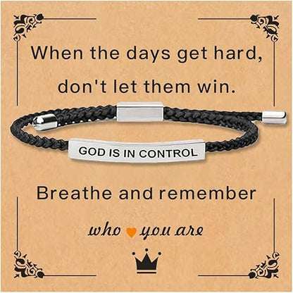 ✨Last Day 49% OFF🕊️"Faith Anchored" Prayer Bracelet - 🙏God is in Control