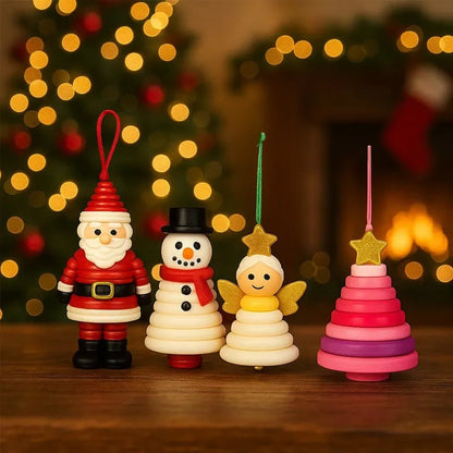 🔥LAST DAY 49% OFF - 🎅☃️ DIY Button Ornament Kits