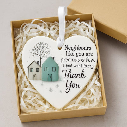 🏠💝"Thank You Neighbours" Heart - Shaped Ornament🌟🔥Buy 2 Get 1 Free!