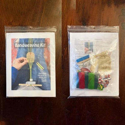 ⏰Christmas Sale 49% OFF🎄🧶Rigid heddle backstrap loom kit for bandweaving