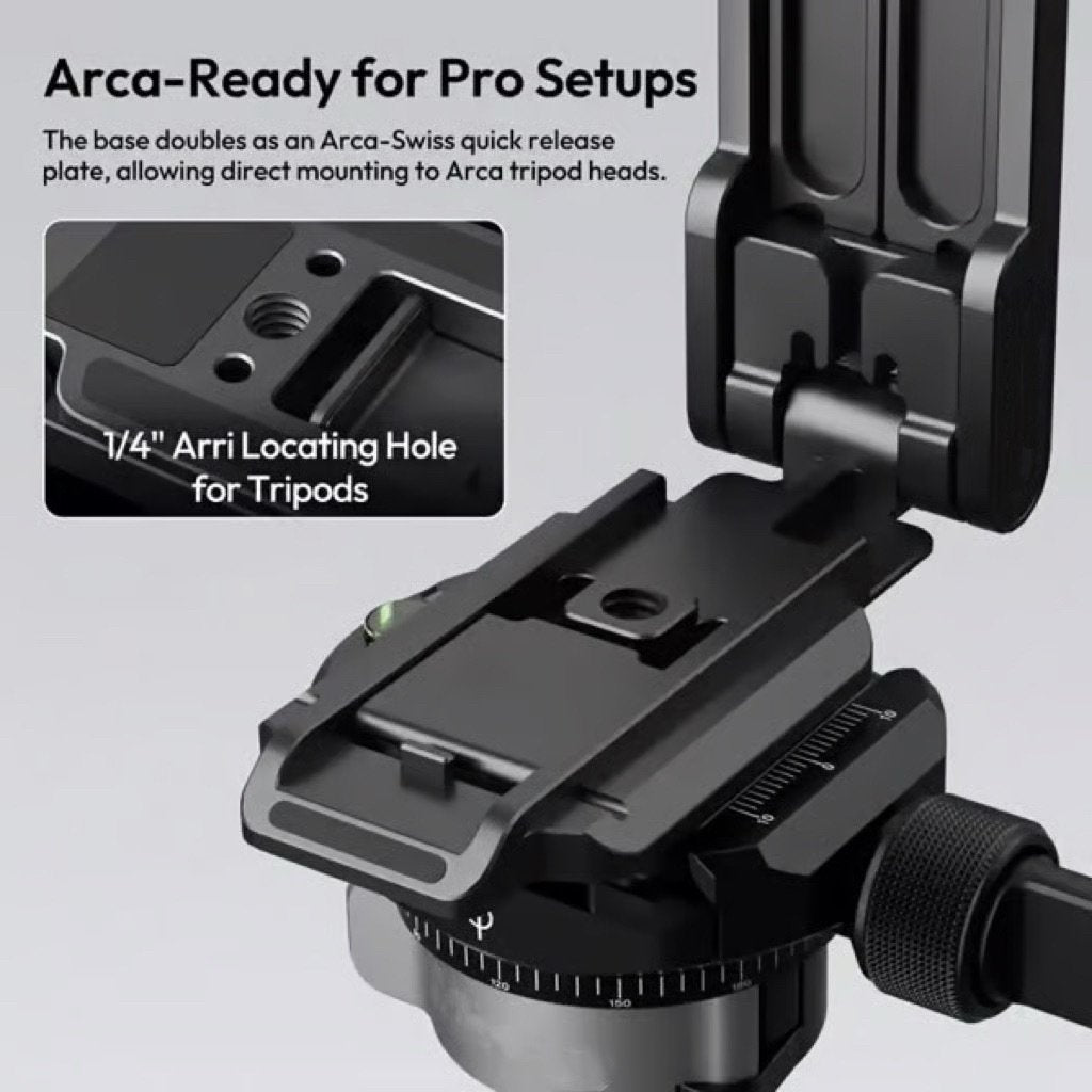 Magnetic Phone Tripod for iPhone, MA38 Portable Phone Holder Mini Tripod for Magsafe