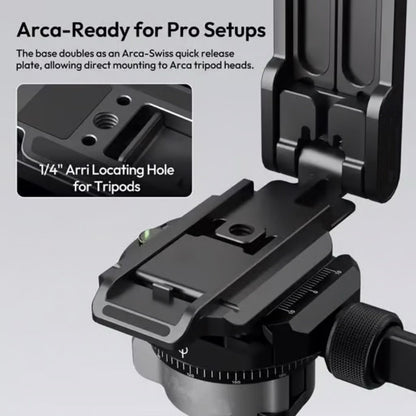 Magnetic Phone Tripod for iPhone, MA38 Portable Phone Holder Mini Tripod for Magsafe