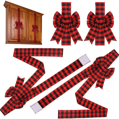 🎀Christmas Cabinet Ribbons Bows